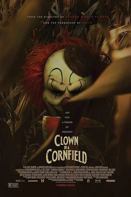 Clown in a Cornfield film posteri