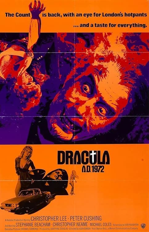 Dracula A.D. 1972 film posteri