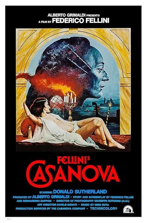Fellini's Casanova film posteri