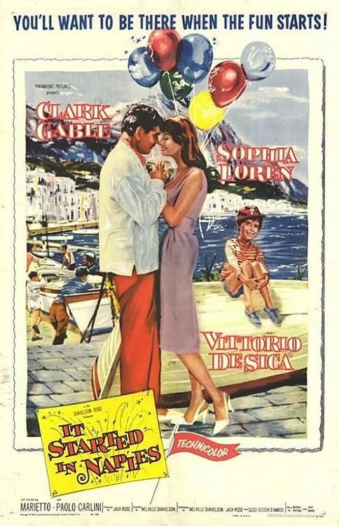 It Started in Naples film posteri