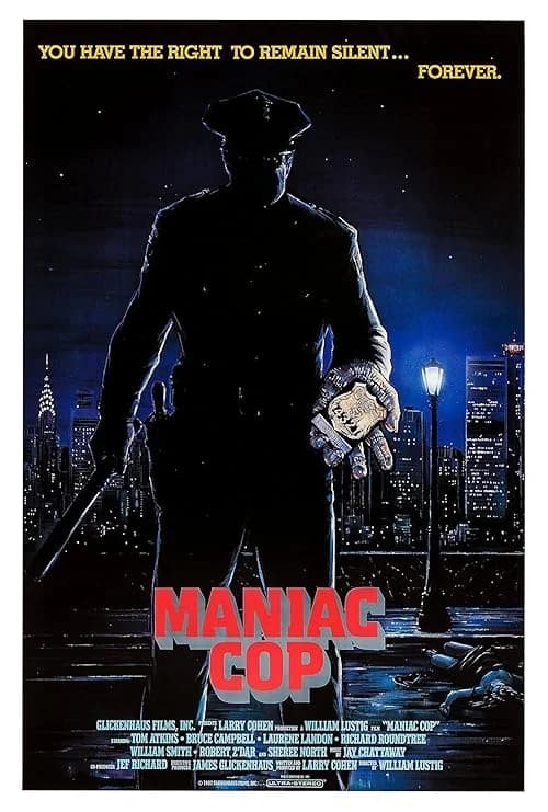 Maniac Cop film posteri