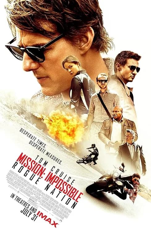 Mission: Impossible - Rogue Nation film posteri