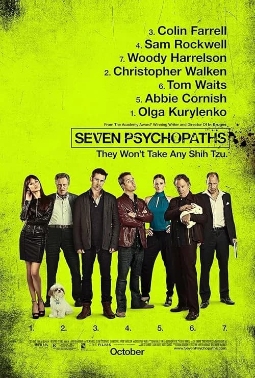 Seven Psychopaths film posteri