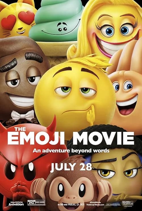 The Emoji Movie film posteri