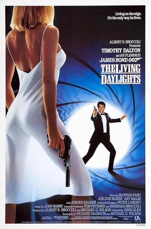 The Living Daylights film posteri