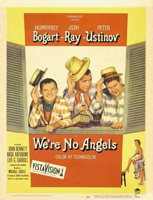 We're No Angels film posteri