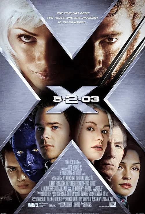 X2: X-Men United film posteri